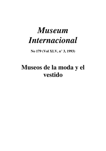 Museos de la moda y el vestido